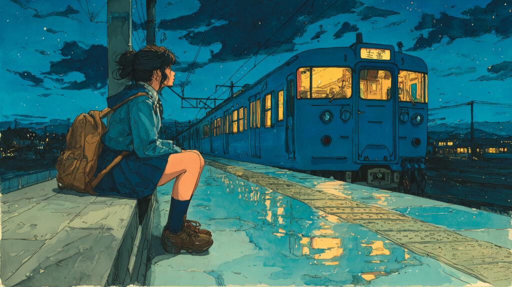 la solitude dans les animés