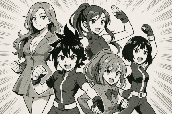 top personnages féminins manga