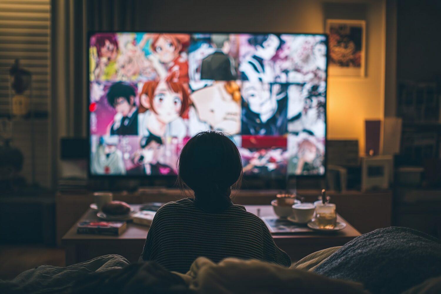 animé à la télé