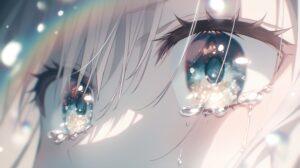 Fille qui pleure